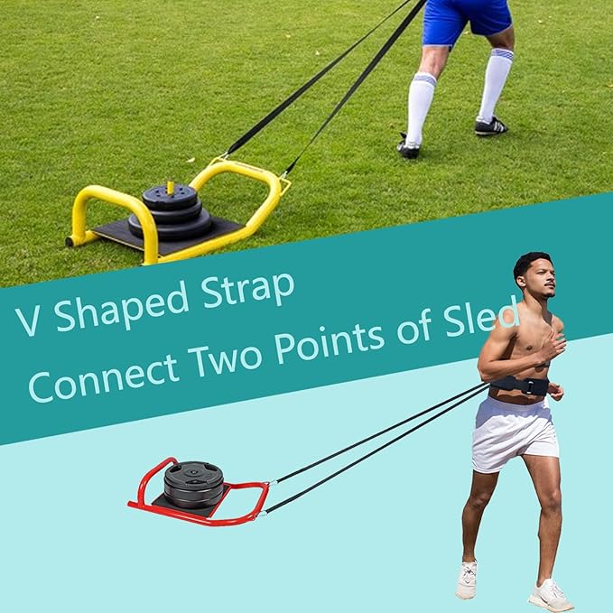 Weighted Training Waist Belt for Pulling Sled and Tires