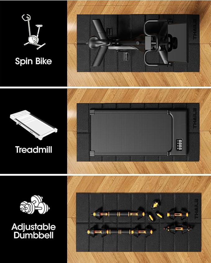 Treadmill Walking Pad Mat for Carpet Floors 71x32 1/4Γ’β¬ΕThick Treadmill