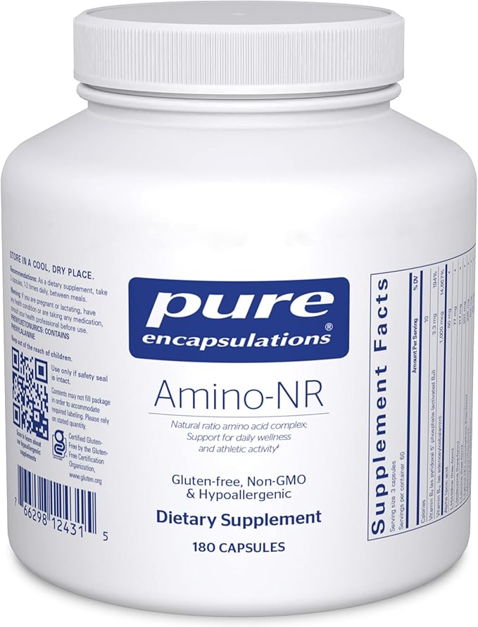 Pure Encapsulations Amino-NR | Natural Ratio Amino Acid Complex Support for Immune Function and Athletic Activity* | 180 Capsules