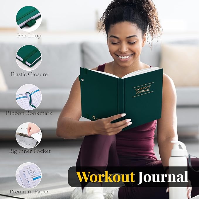 Fitness/Workout Journal for Women & Men 6 Months