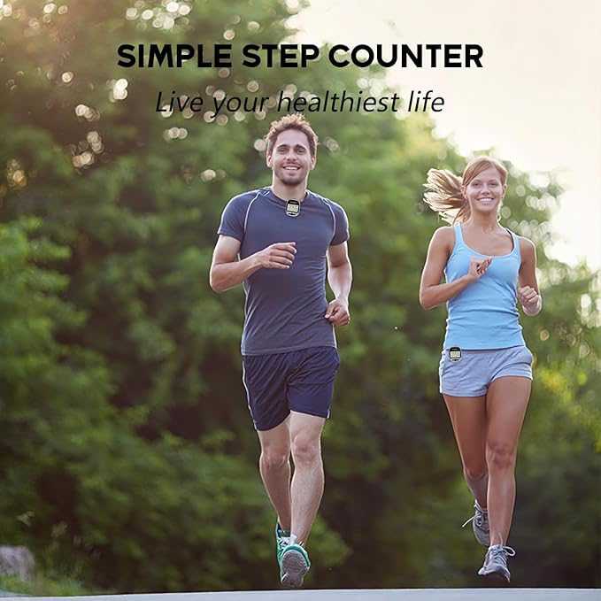 PINGKO Outdoor Multi-Function Portable Sport Pedometer Step/Distance/Calories/Counter