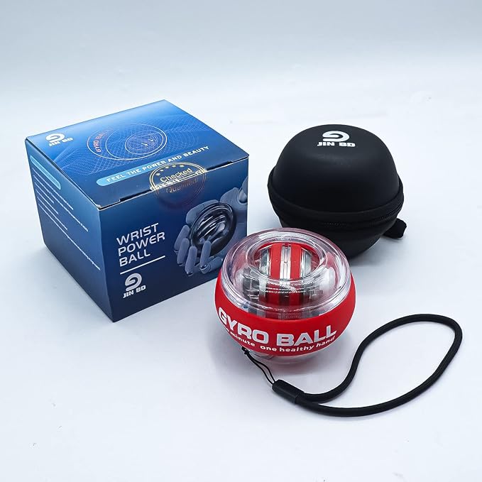 Wrist Trainer Ball Auto-Start Wrist Strengthener Gyroscopic Forearm