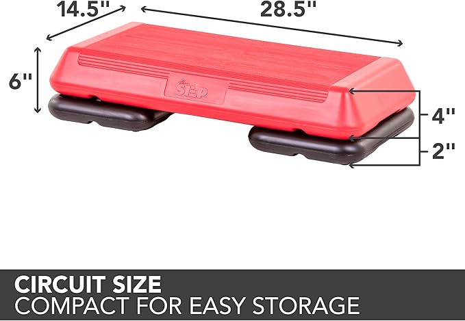 The Step Circuit Size Aerobic Platform