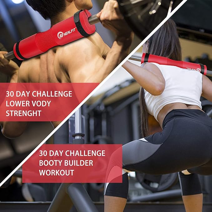 Barbell Pad Squat Pad for Squats—Squat Bar Pad—Great