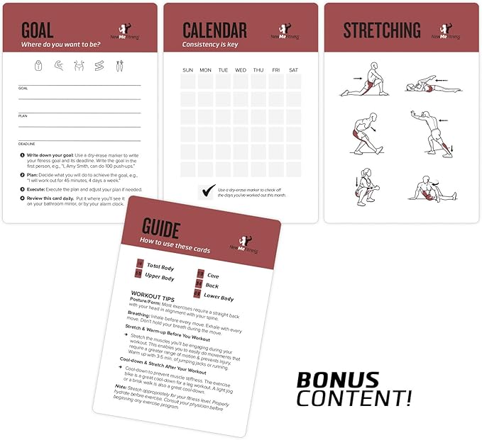 NewMe Fitness Kettlebell Workout Cards