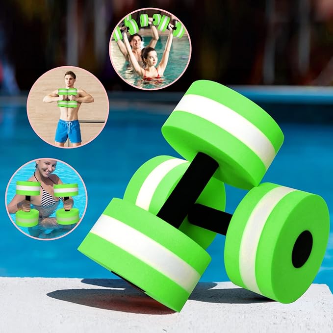 Aquatic Dumbells Set of 2 Water Dumbells Pool
