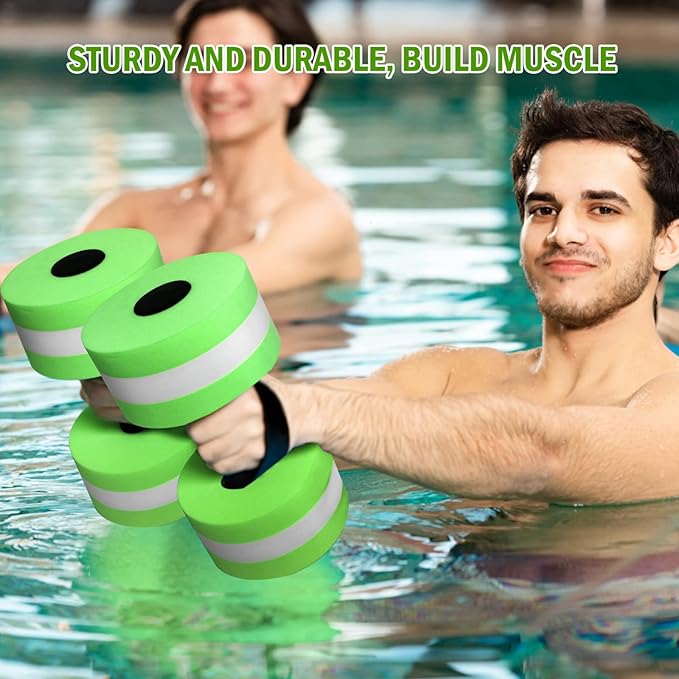 Aquatic Dumbells Set of 2 Water Dumbells Pool