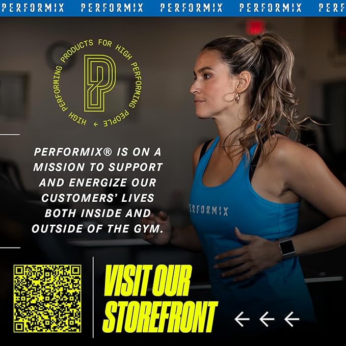 PERFORMIX - ION Pre Workout - Increase Pump, Energy & Endurance - 200 mg of Caffeine - Creatine Monohydrate - Nitric Oxide - Beta Alanine - Amino Acids - No Crash or Jitters - Blue Ice - 30 Servings