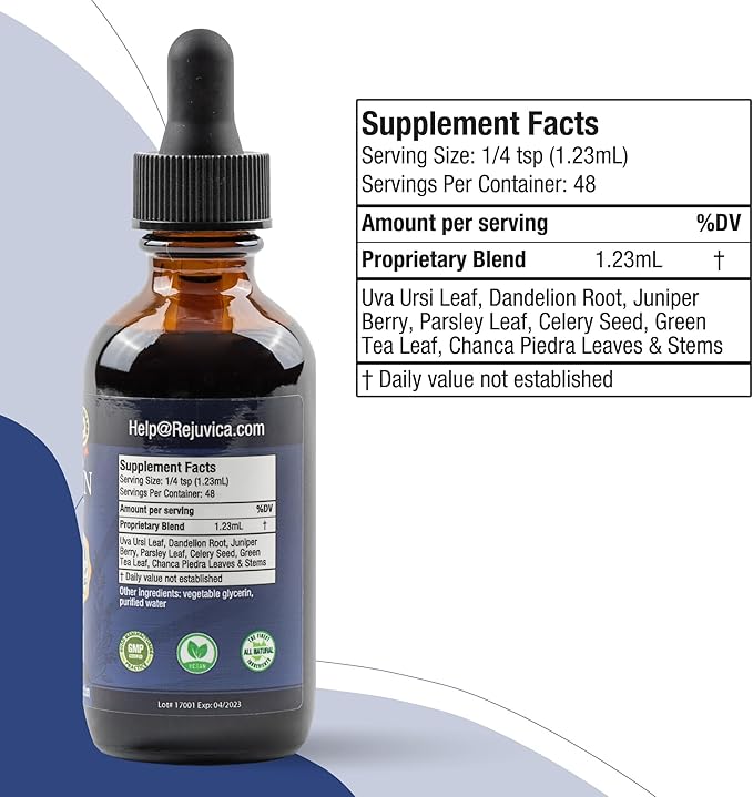 Hydrocin - Advanced Diuretic Water Retention Support Supplement - Liquid Delivery for Better Absorption - Dandelion, Uva Ursi, Juniper Berry, Celery Seed, Green Tea & More!
