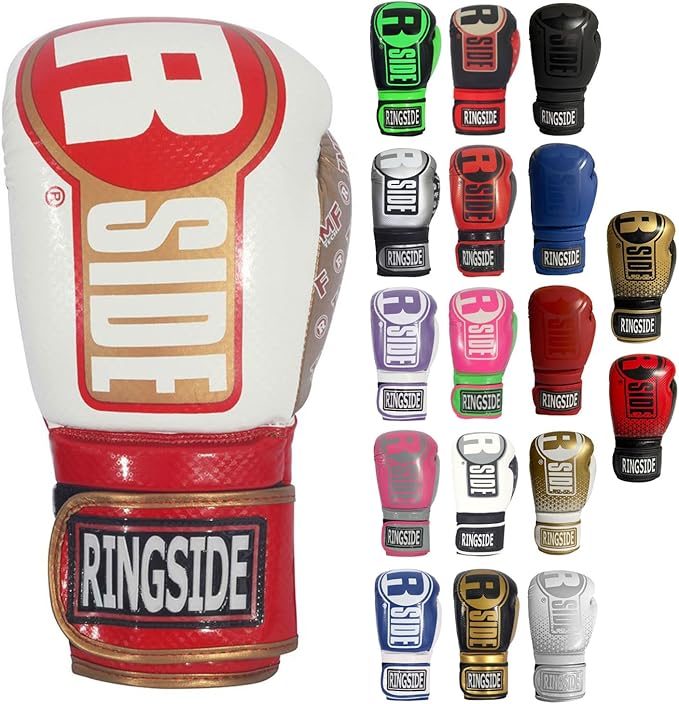 Ringside Apex Bag Gloves, IMF-Tech Boxing Gloves with Secure Wrist Support, Synthetic Boxing Gloves for Men and Women