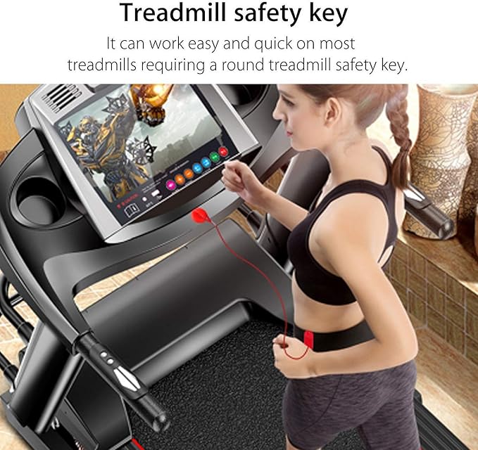 Treadmill Magnet Safety Key for NordicTrack, Proform, Image, Weslo, Reebok, Epic, Golds Gym, Freemotion, and Healthrider Treadmills