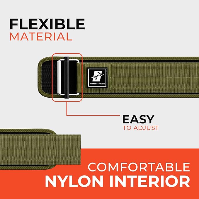 Weightlifting Belt for Men & Women - 4''
