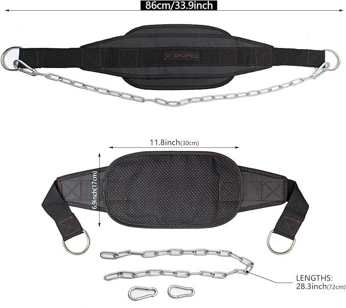 Dip Belt for Weight Lifting
