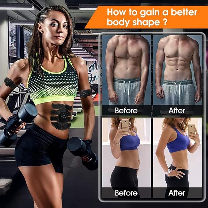 Abs Abdominal Toning Belt Ab Workout Equipment