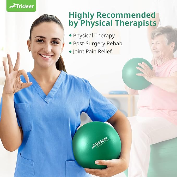 Trideer Exercise Balls Physical Therapy 9 Inch
