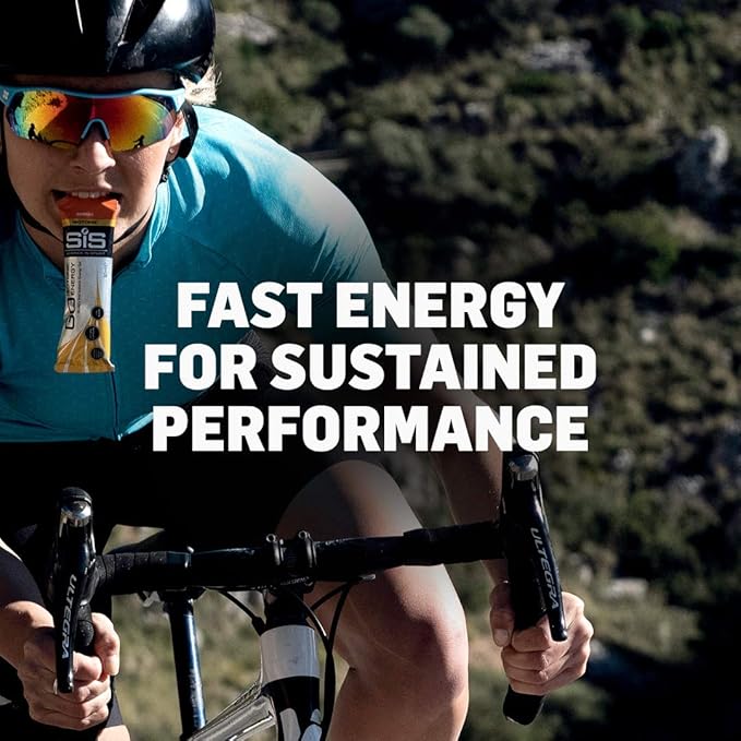 Science in Sport Energy Gel Pack, SIS Isotonic Energy Gel, 22g Fast Acting Carbs, Performance & Endurance Gels, Tropical Flavor - 2 Fl Oz (Pack of 6)
