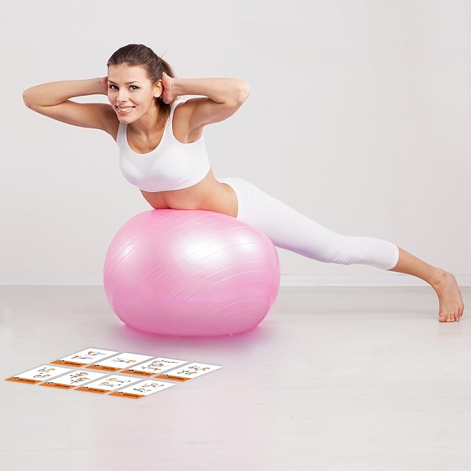 NewMe Fitness Stability Workout Cards - Instructional Fitness