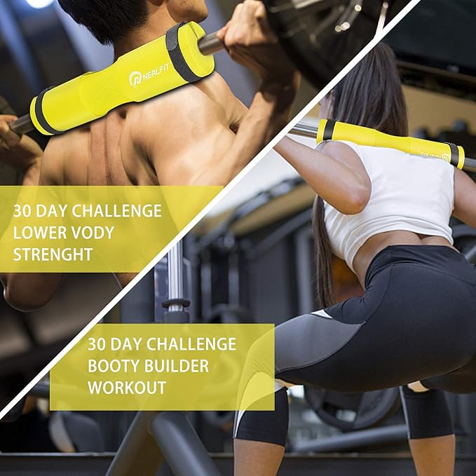 Barbell Pad Squat Pad for Squats—Squat Bar Pad—Great