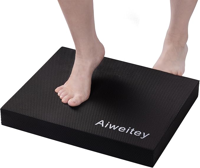 Stability Trainer Pad - Foam Balance Exercise Pad Cushion for Therapy, Yoga, Dancing Balance Training, Pilates,and Fitness