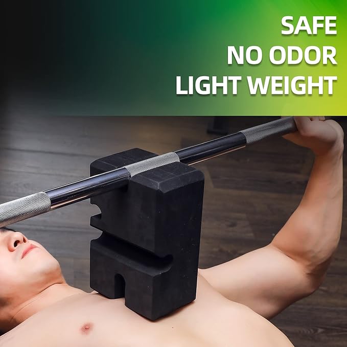 Bench Block-Bench Press Block Adjustable 2-5 Bench Board,Improve