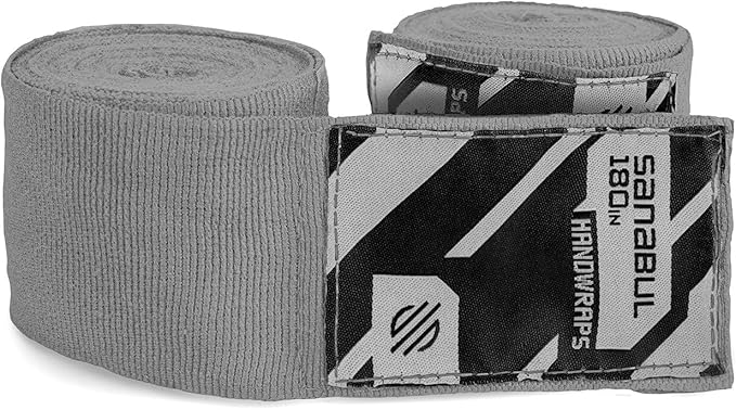 Sanabul Elastic 180 inch Boxing Hand Wraps for Boxing Gloves Muay Thai Kickboxing MMA Wraps for Men & Women