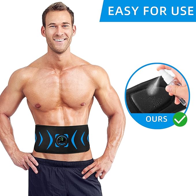 ABS Stimulator, Abdominal Toning Belt Portable Muscle Toner