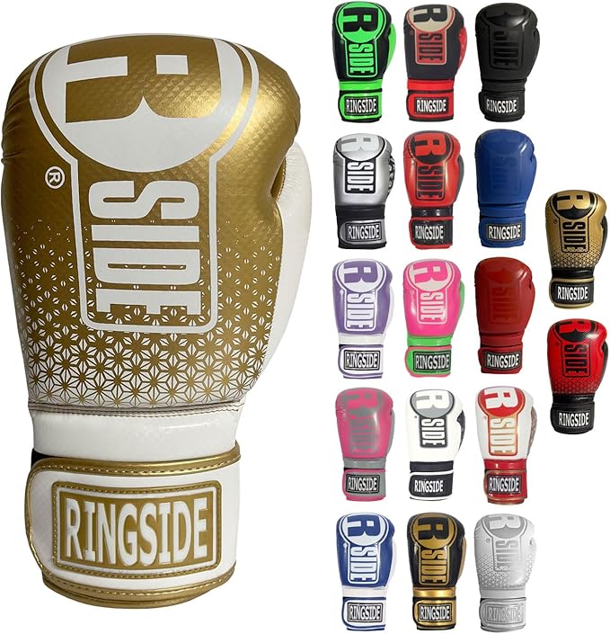Ringside Apex Bag Gloves, IMF-Tech Boxing Gloves with Secure Wrist Support, Synthetic Boxing Gloves for Men and Women