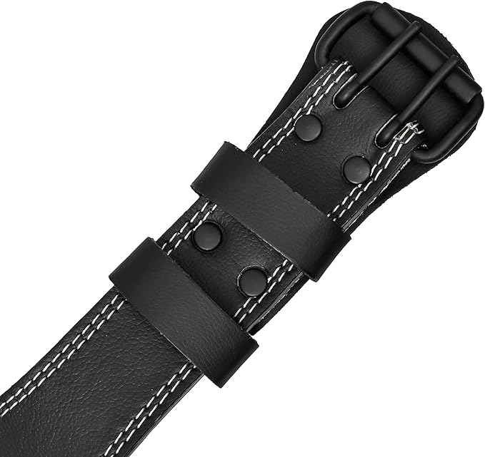 Weight Lifting Belt Genuine Leather 6 Inches Wide