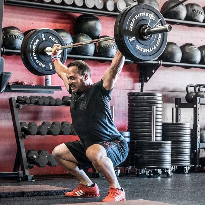 REP Bumper Plates for Strength and Conditioning Workouts