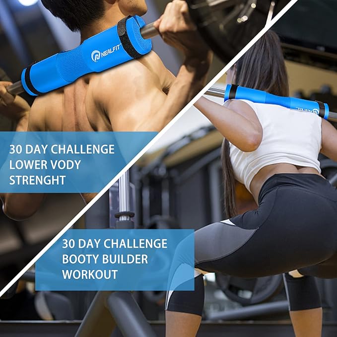 Barbell Pad Squat Pad for Squats—Squat Bar Pad—Great
