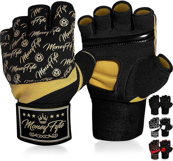 Quick Gel Boxing Wraps Under Boxing Gloves - Kickboxing MMA Muay Thai - Fist, Knuckle, Wrist Wrap Protection Inner Glove Hand Wraps - Men Women Kids