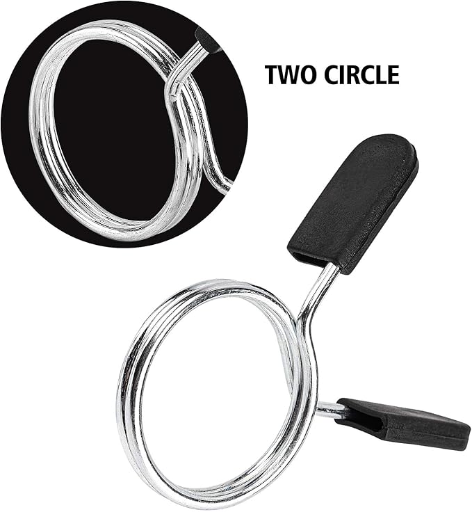 Barbell Clips Olympic Barbell Clamps Collars 2 Inches