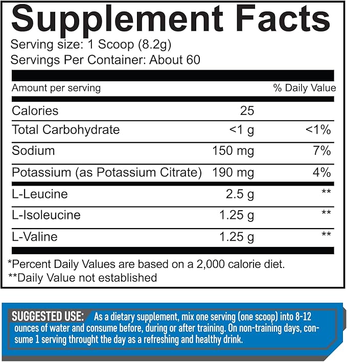 Edge BCAA - 60 Servings (Black Cherry)