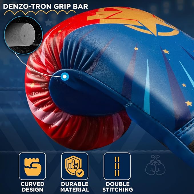 WYOX Kids Boxing Gloves 4oz 6oz 8oz โ Youth Punching Gloves for Boys & Girls Ages 3โ15 โ Sparring Gloves for Punching Bag, Kickboxing, Muay Thai, MMA โ Boxing Gloves for Kids Training Set