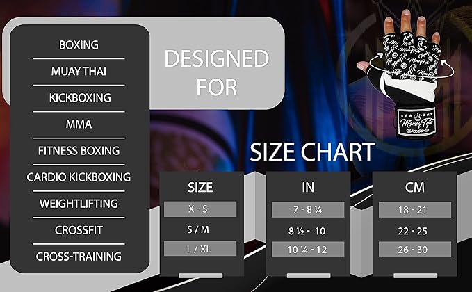 Quick Gel Boxing Wraps Under Boxing Gloves - Kickboxing MMA Muay Thai - Fist, Knuckle, Wrist Wrap Protection Inner Glove Hand Wraps - Men Women Kids