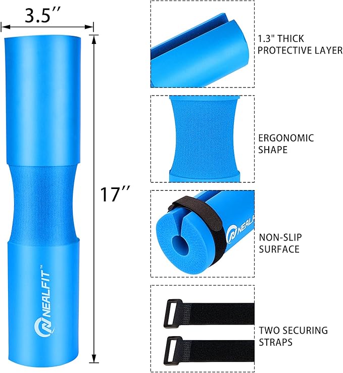 Barbell Pad Squat Pad for Squats—Squat Bar Pad—Great