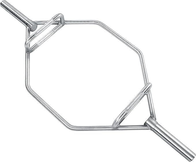 HulkFit 2-Inch Olympic Hex Weight Lifting Trap Bar