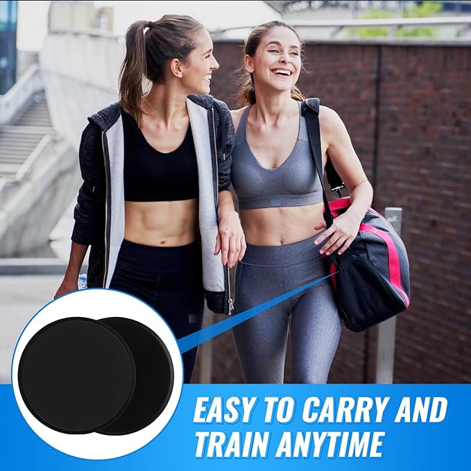 Wettarn 24 Pcs Core Sliders for Working Out