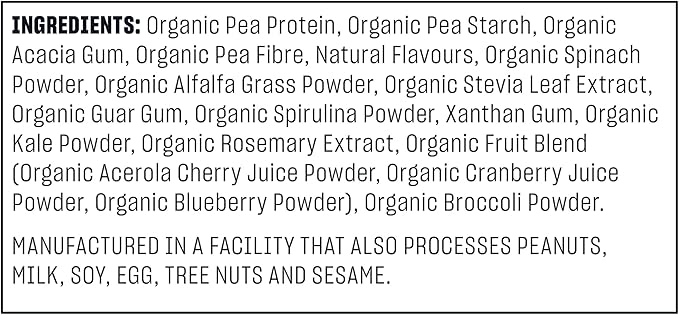 Vega Organic Protein & Greens Creamy Vanilla (26 Servings), 35.3 oz (1 Kg)