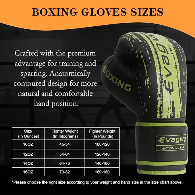 Boxing Gloves for Men and Women,Pro Training Sparring,Suitable for Boxing Kickboxing MMA Fighting,Adult Heavy Punching Bag Gloves,Workout Gloves for Boxing,Muay Thai
