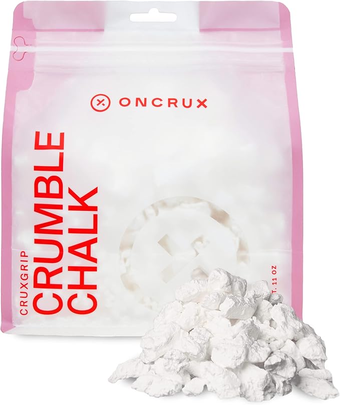 Crumble Chalk - Chunky Rock Climbing Chalk - Professional Hand Chalk for Weightlifting, Crossfit, Powerlifting 11 oz.