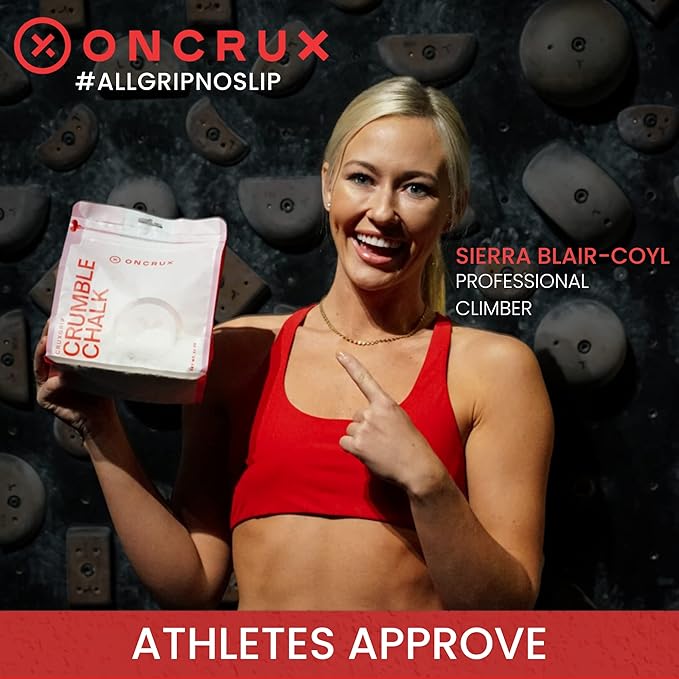 Crumble Chalk - Chunky Rock Climbing Chalk - Professional Hand Chalk for Weightlifting, Crossfit, Powerlifting 11 oz.
