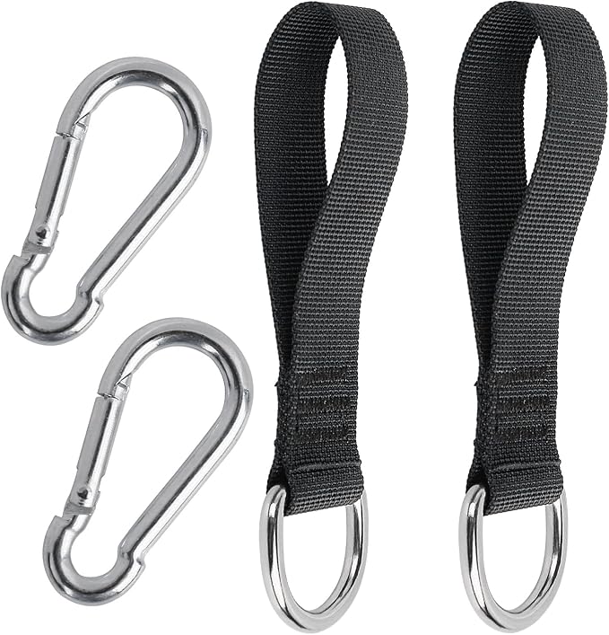 Bench Bar Attachment Straps Compatible with Bowflex Gyms for LAT/Bench Bar Attachment Straps (Pair)