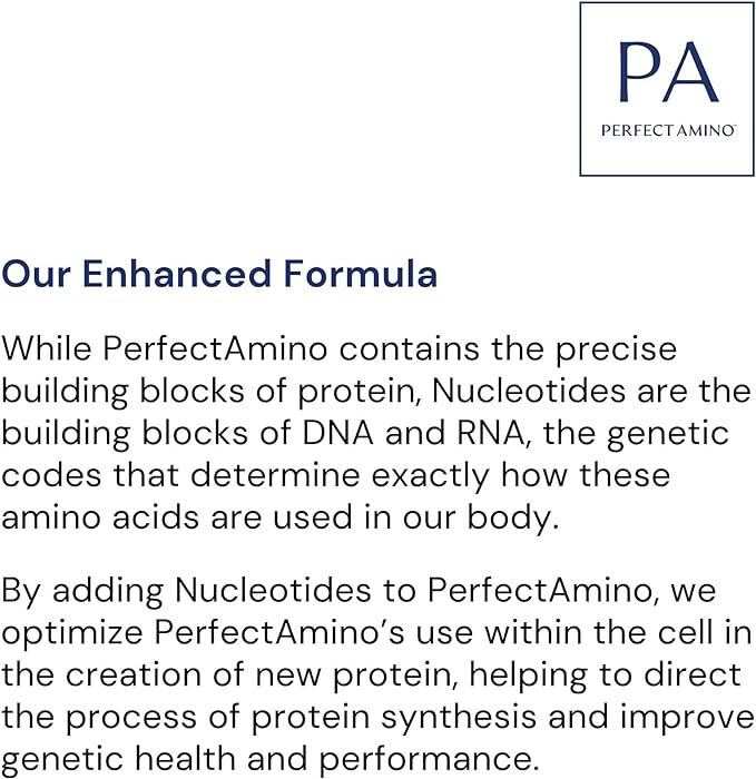 BodyHealth PerfectAmino Powder - BCAA and EAA Powder for Pre and Post Workout - Amino Acid Energy Drink Powder for Men and Women to Support Lean Muscle and Recovery - Vanilla - 60 Servings