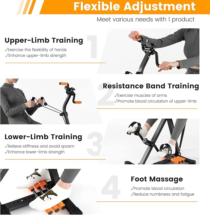 Pedal Exercise Bike for Seniors