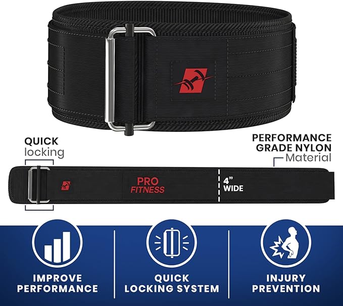 ProFitness weight lifting belt for women (Small