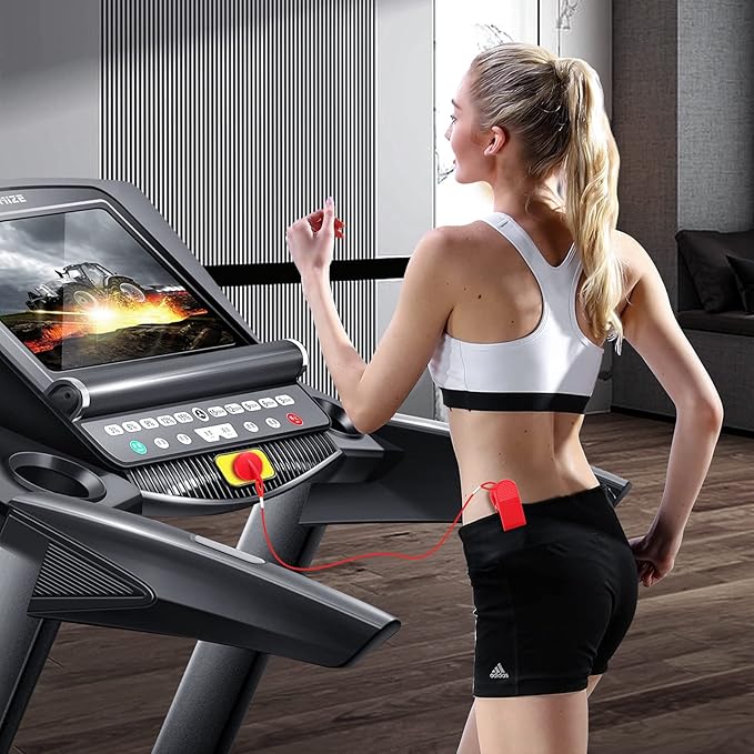Treadmill Universal Magnet Safety Key Compatible with Most of NordicTrack, Proform, Image, Weslo, Reebok, Epic, Golds Gym, Freemotion, and Healthrider Treadmills