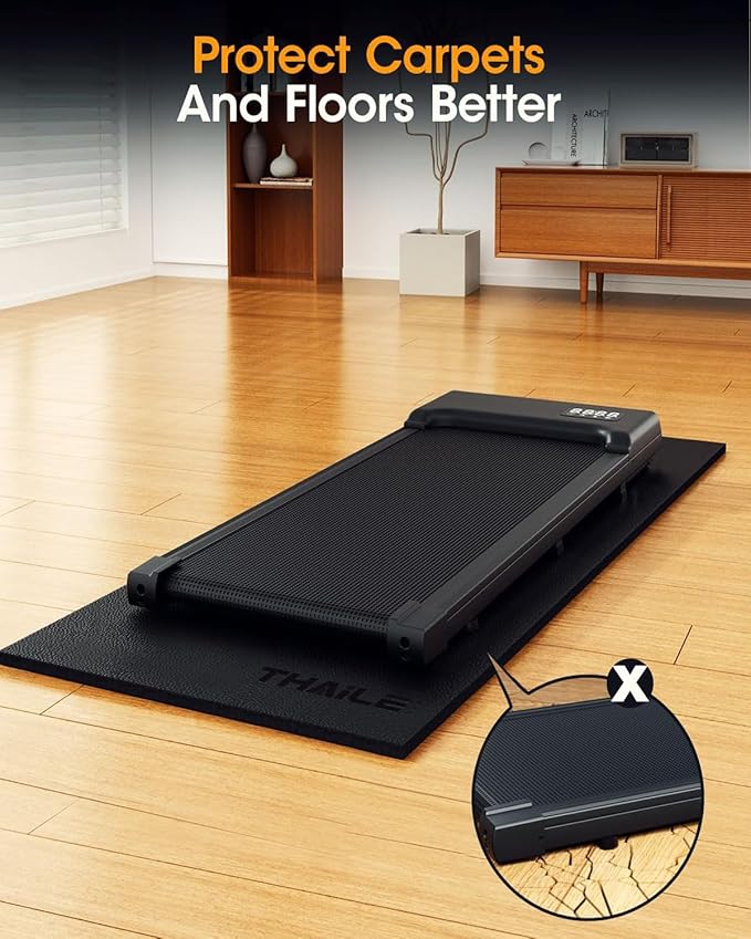 Treadmill Walking Pad Mat for Carpet Floors 84x36 1/4Γ’β¬ΕThick Treadmill