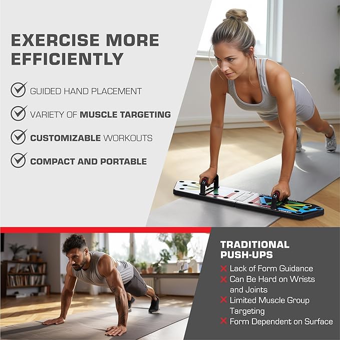 Push Up Board – Foldable Push Up Board 30+ Color