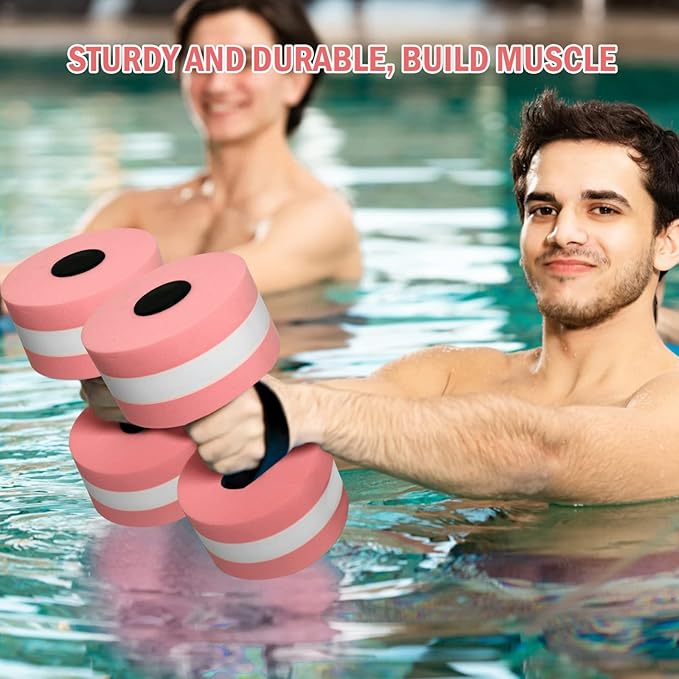 Aquatic Dumbells Set of 2 Water Dumbells Pool